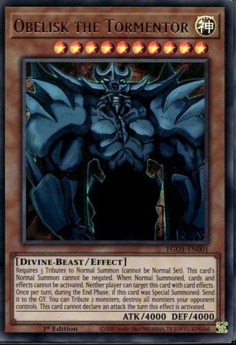 Obelisk the tormentor 1st - the,