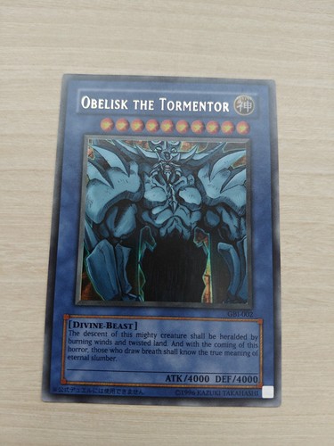 Obelisk the - yu-gi-oh!,