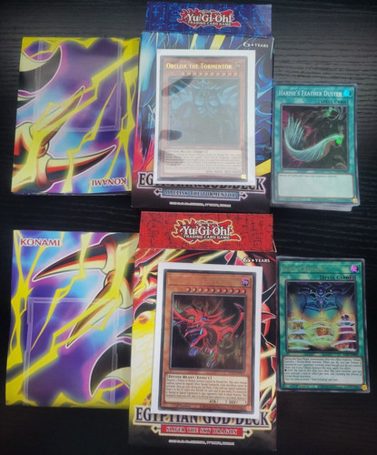 Egyptian god card - yu-gi-oh,