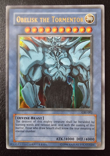 Obelisk the - yu-gi-oh!,