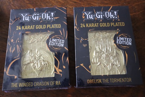Karat gold plated - yu-gi-oh,