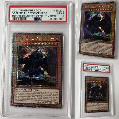 Psa 9 obelisk the - yu-gi-oh!,