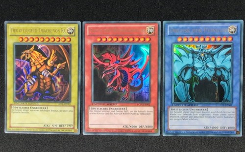 God cards lot - yu-gi-oh!,