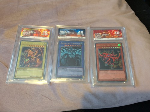 God 3 card slifer - yu-gi-oh,