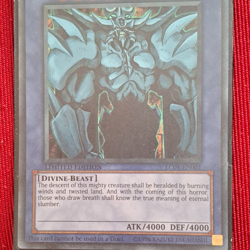 Konami obelisk the - konami, yu-gi-oh!