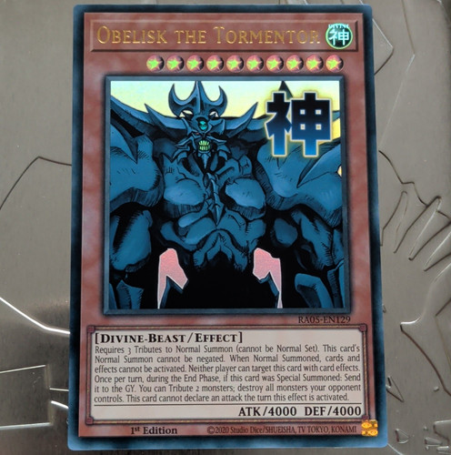 Obelisk the - yu-gi-oh!,